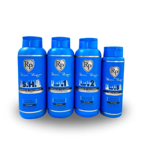 Robson Peluquero Kit CCRP 4 Steps Professional Hair Reconstruction - 4x1