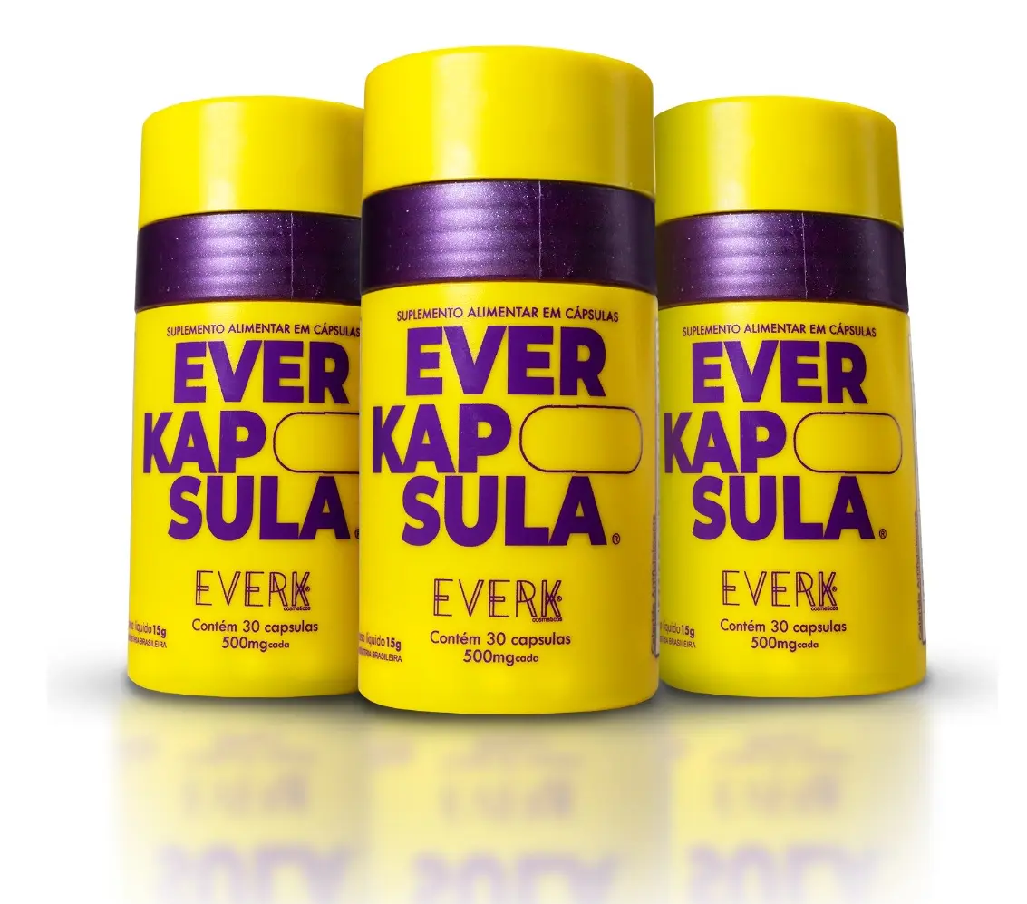 Gold Spell Everkapsula Hair Vitamins 90 Capsules 3 Month Treatment