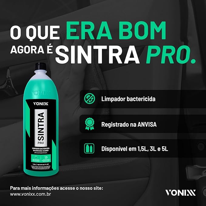 Vonixx Sintra Pro Interior Cleaner – Multi-Surface Detailing Solution 1.5L (50.7 fl oz)