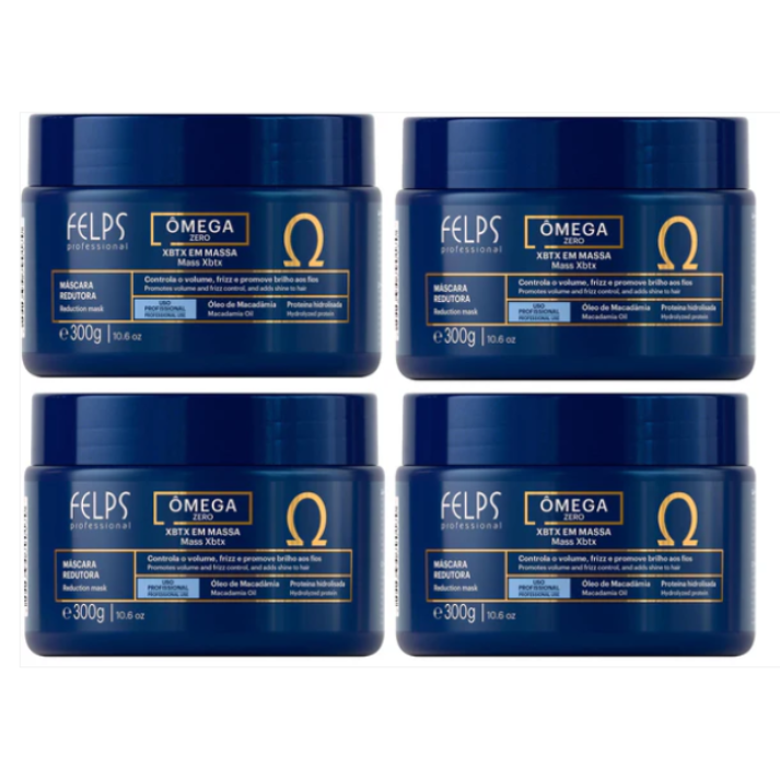 Felps XBTX Omega Zero Mask Replenisher and Volume Control - 4x300g