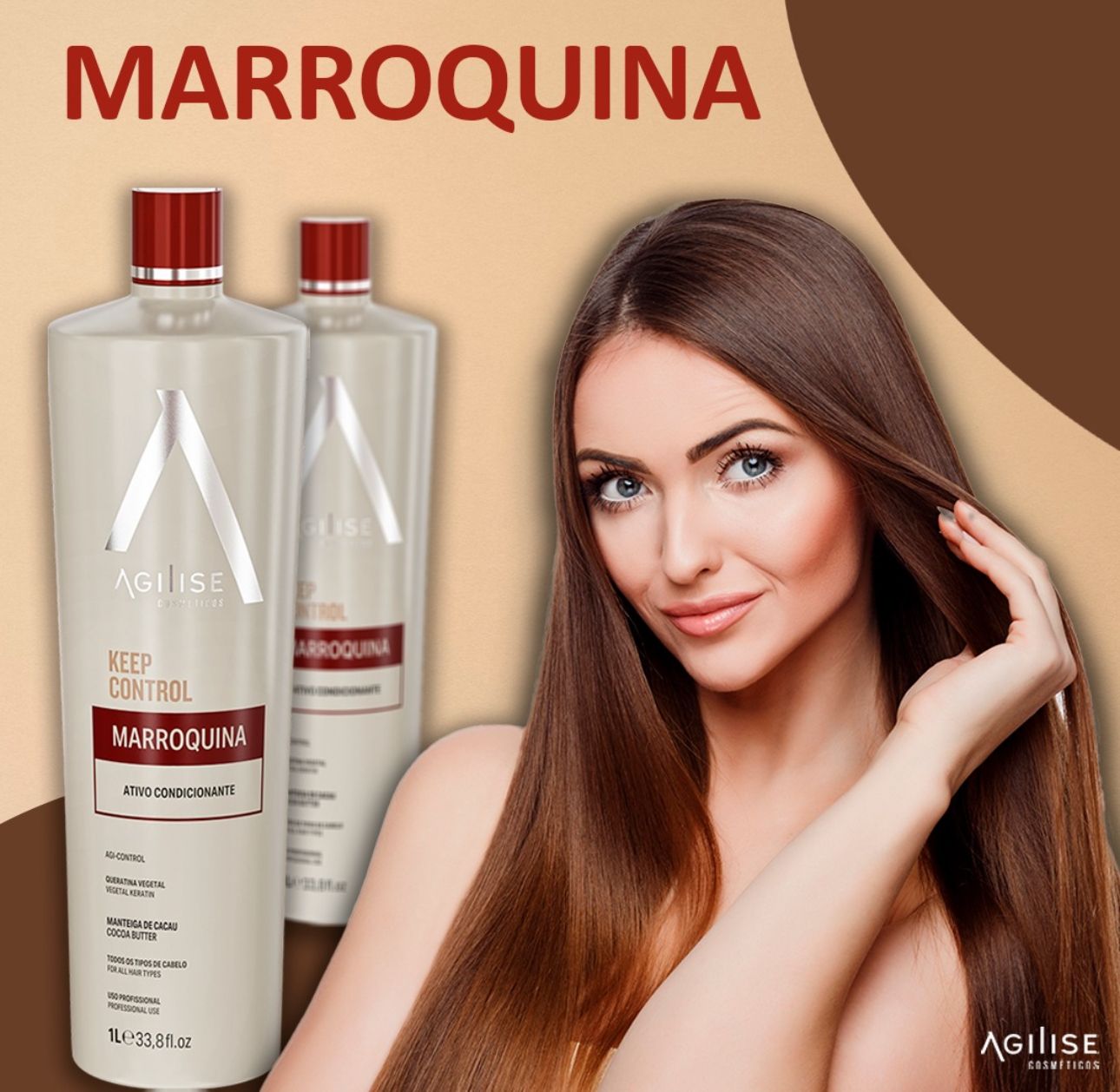 Agilise Keep Control Marroquina Active Conditioner - 1L - All Hair Types
