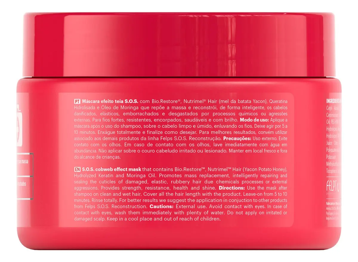 Felps SOS Reconstruction Treatment Hair Mask โ Intensive Repair โ 300g