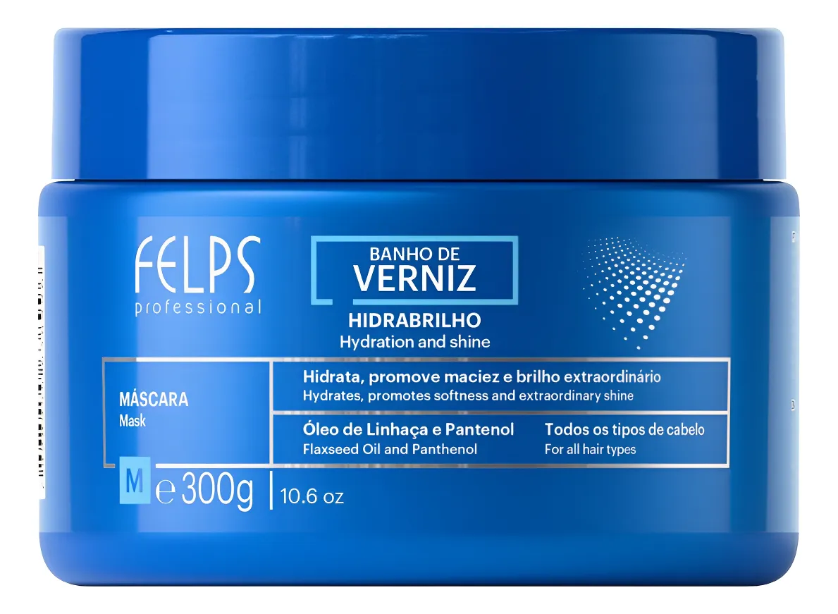 Felps Banho de Verniz Hair Mask β Intense Shine & Hydration β 300g