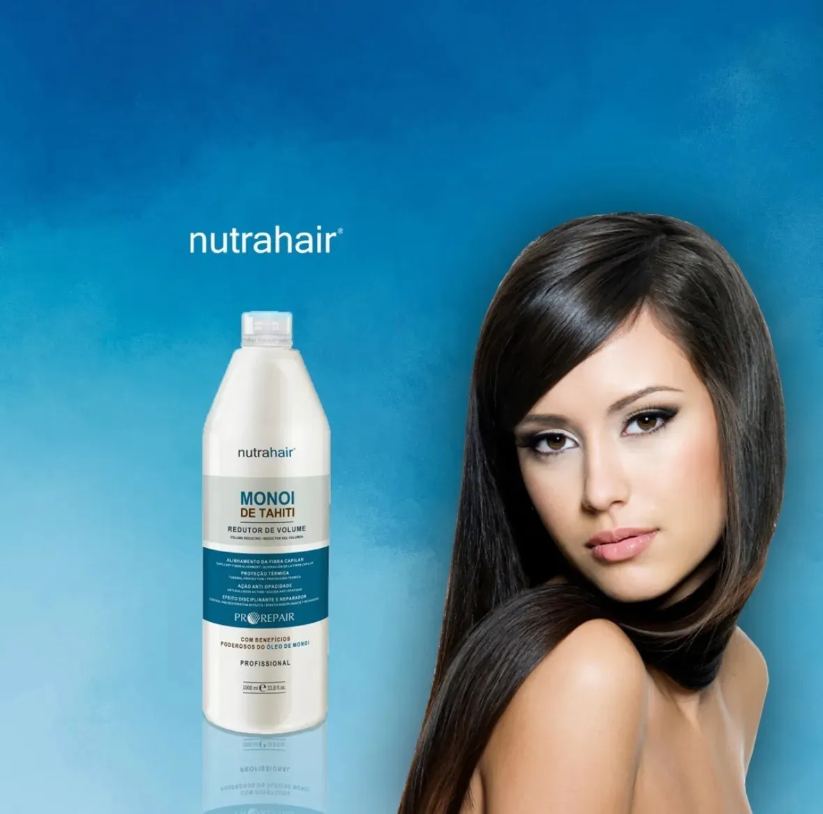 NutraHair Monoi de Tahiti Pro Repair Volume Reducing Hair Treatment 1L