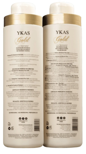 Kit Ykas Liss Treatment Gold – 2×1000mL