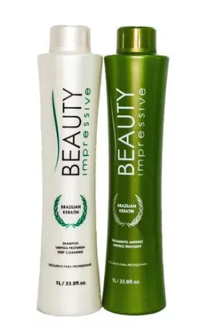 Kit Beauty Impressive Brazilian Keratin Smoothing Treatment - 2x1000mL