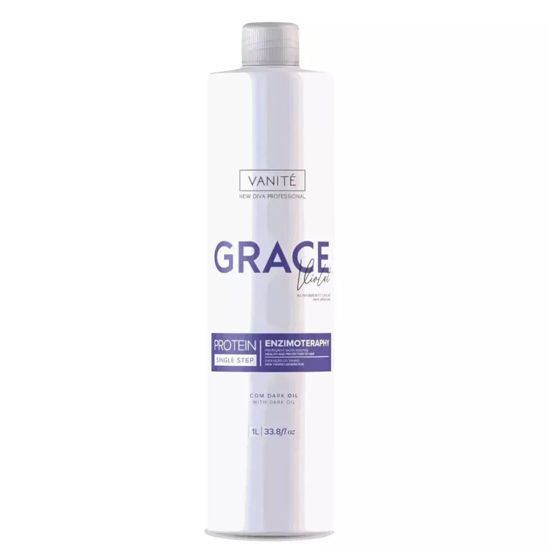 Vanité Grace Violet Enzymotherapy Protein Treatment – Anti-Yellow Brazilian Smoothing – 1000mL