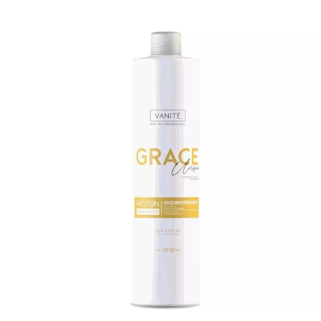 Vanité Grace Enzymotherapy Protein Treatment – Brazilian Smoothing Anti-Frizz – 1000mL