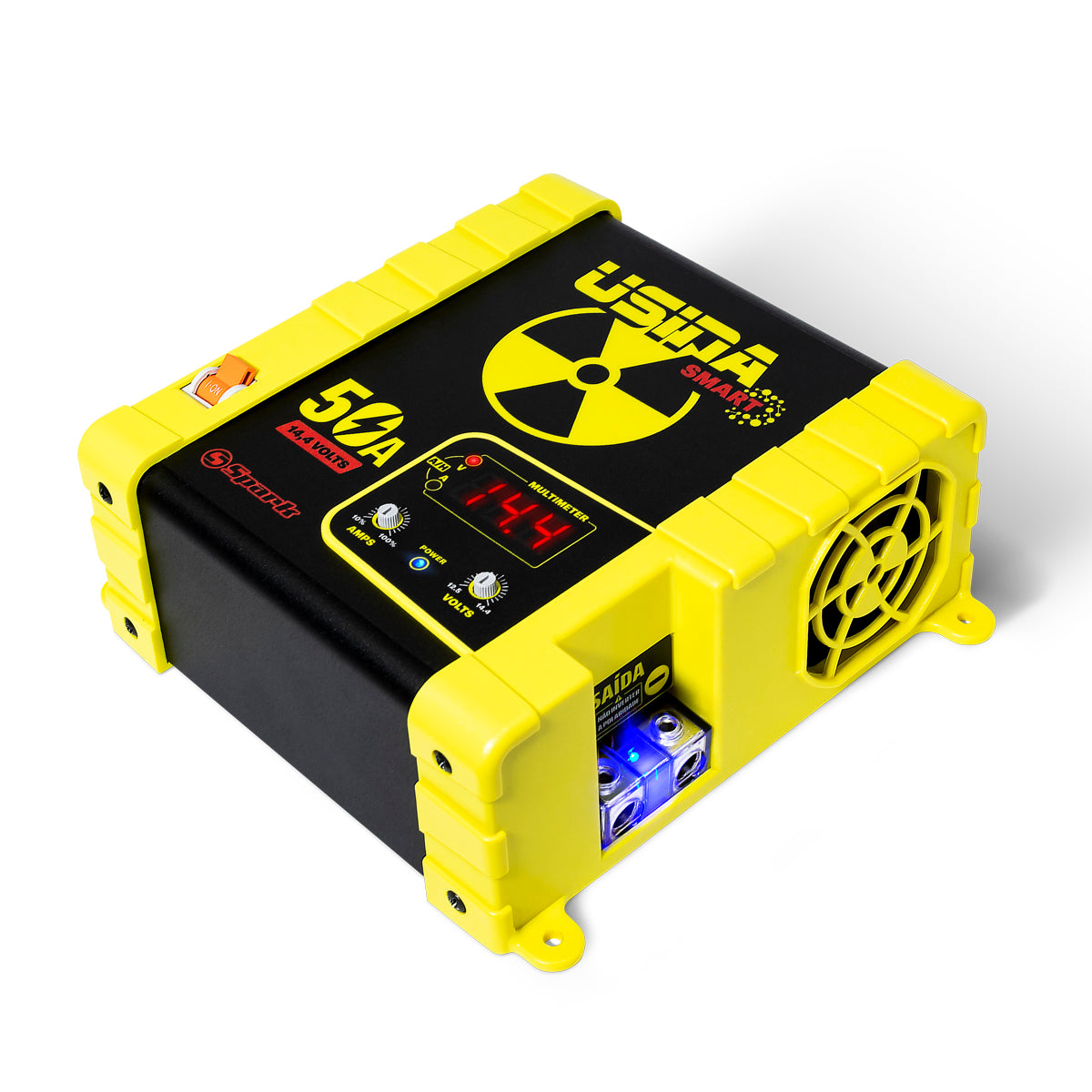 Automotive Power Supply and Charger Usina 50A Smart - 12V