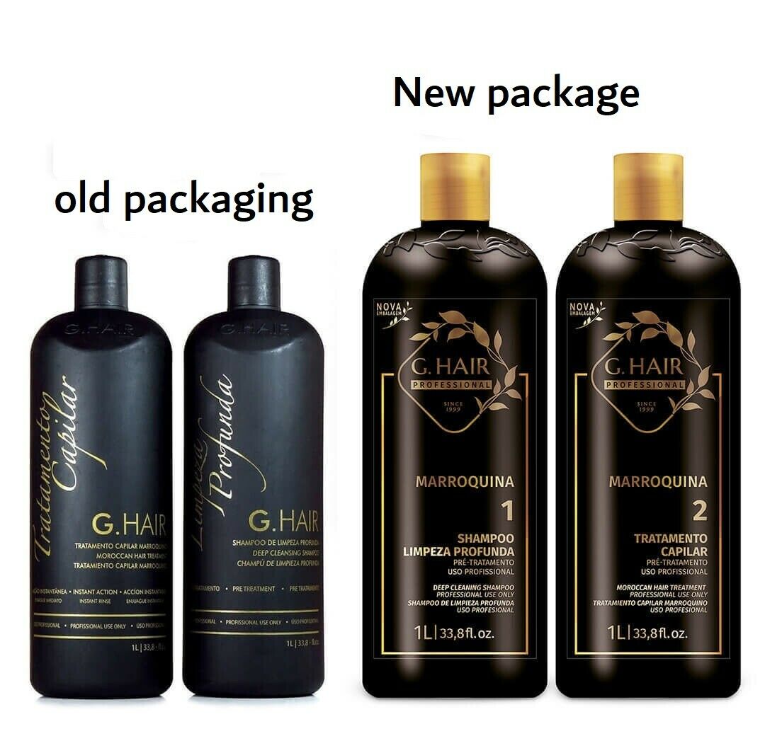 Kit Ghair Moroccan Capillary Smoothing Keratin Treatment - 2x1000mL