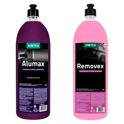Vonixx Car Maintenance Kit – Alumax, Removex & Quant Cleaners 3×1