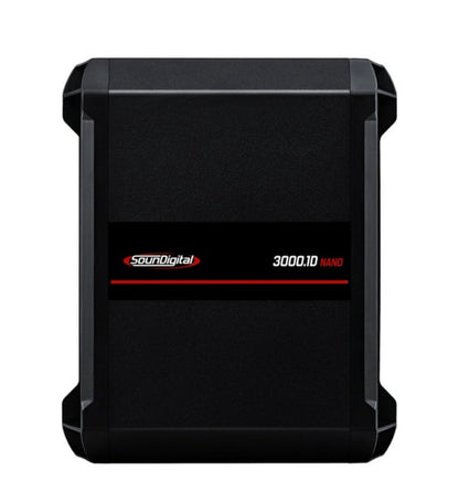 Soundigital 3000.1 Nano – 3000W RMS – 1 Ohm – Compact Car Audio Mono Amplifier