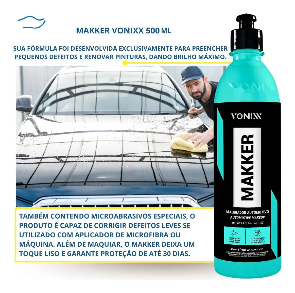 Vonixx Makker Car Paint Maintenance – 500 ml (16.9 fl oz)