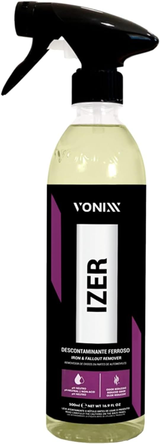 Vonixx Izer Iron Remover Spray – pH-Neutral & Non-Acidic Formula 500 ml (16.9 fl oz)