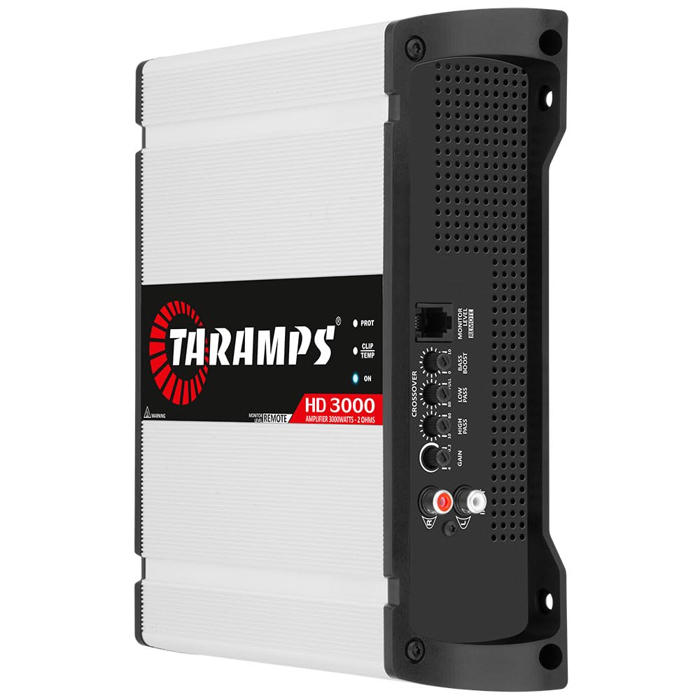 Taramps HD3000 1 Channel RMS 2 Ohms Digital Amplifier