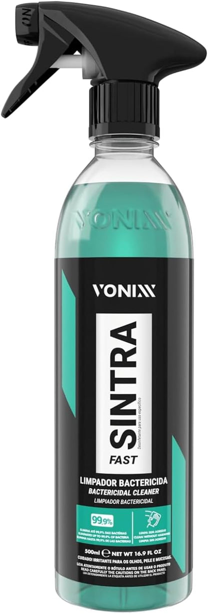 Vonixx Sintra Fast Interior Cleaner – Multi-Surface Anti-Bacterial 500 ml (16.9 fl oz)