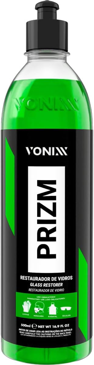 Vonixx Prizm Glass Restorative – Improves Clarity & Visibility 500 ml (16.9 fl oz)
