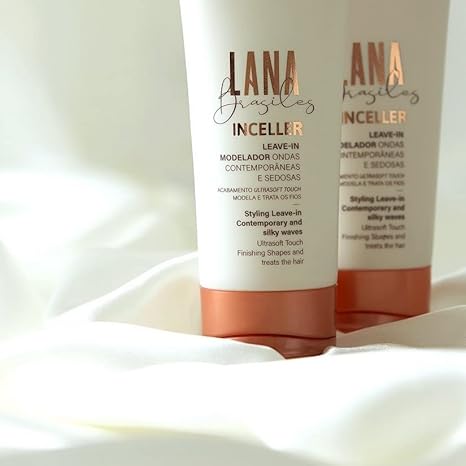 Lana Brasiles Inceller Leave-In Wave Modeling Cream 200mL | Anti-Frizz Styling