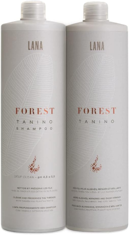 Lana Brasiles Forest Tanino Hair Kit 2×1L | Professional Brazilian Smoothing
