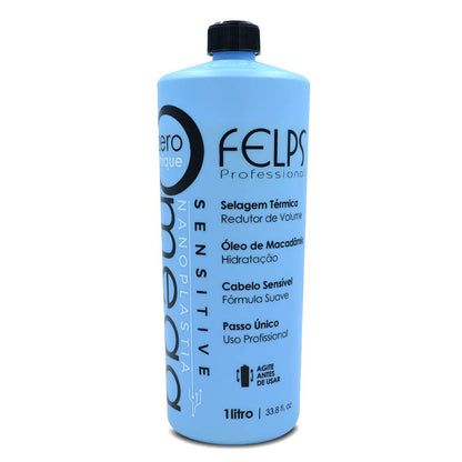 Felps Omega Zero Unique Nanoplastia Smoothing Treatment - Formaldehyde Free - 1L