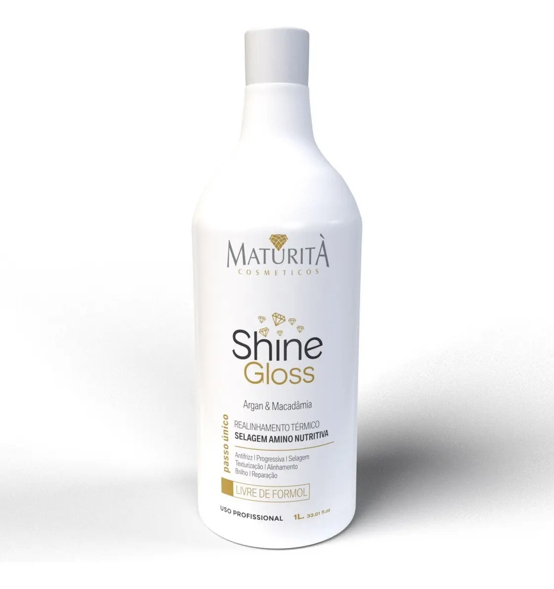 Maturita Shine Gloss Argan Macadamia Thermal Sealing Hair Treatment 1L