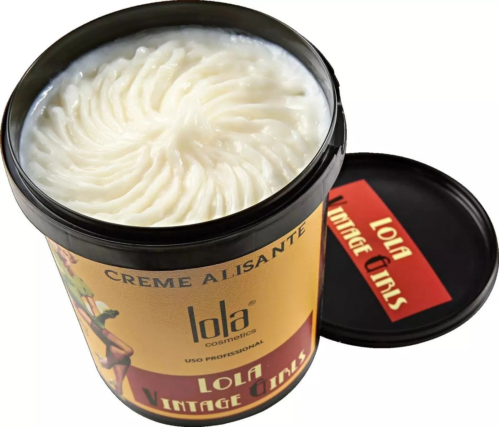 Lola Cosmetics Vintage Girls Smoothing Hair Mask 850g Frizz Control Treatment