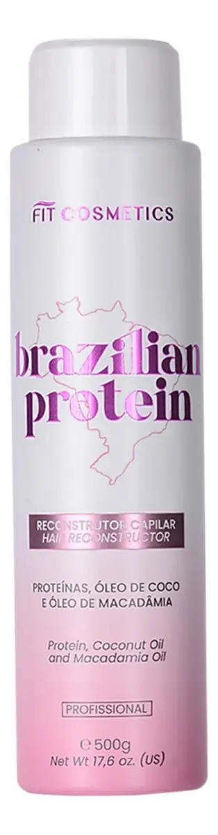 FIT Cosmetics Brazilian Protein Hair Reconstructor Coconut Macadamia - 500mL