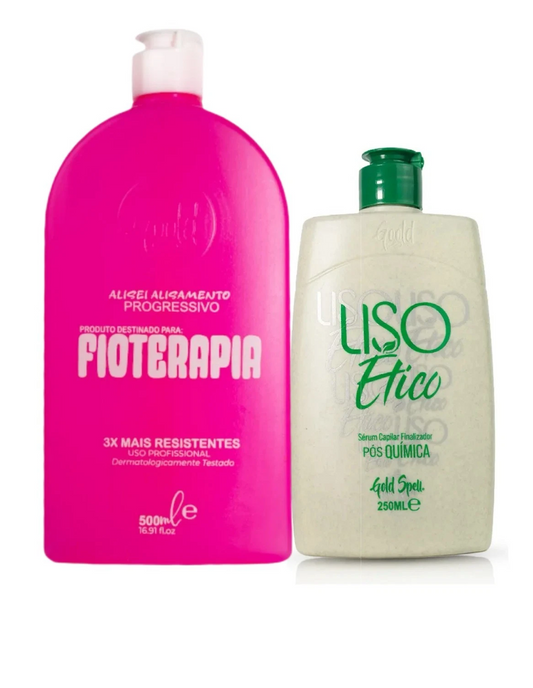 Gold Spell Fioterapia Progressive 500ml + Ethical Smooth Serum 250mL Kit