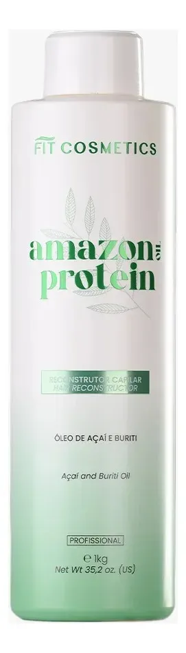 FIT Cosmetics Amazon Protein Hair Straightening Açaí and Buriti Oil 1000mL