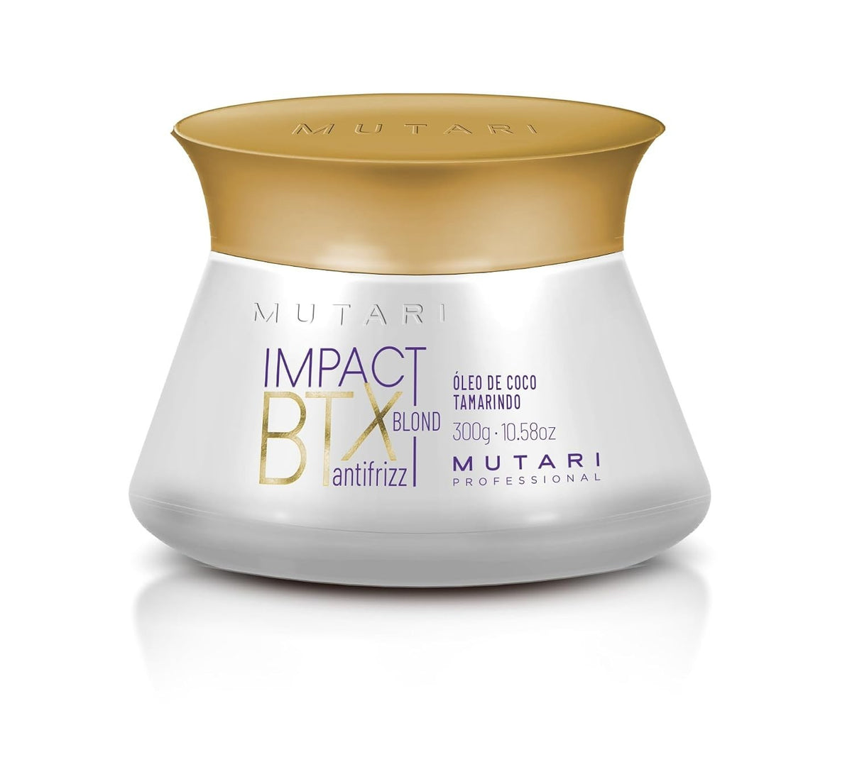 Mutari Impact BTX Blond Antifrizz Hair Mask Coconut Oil Tamarind 300g