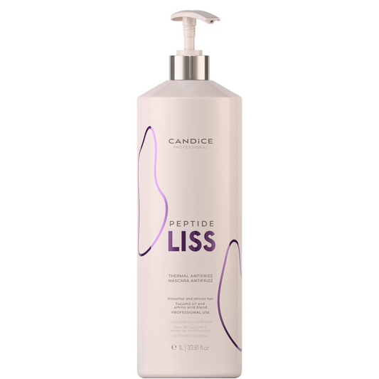 Candice Peptide Liss Thermal Anti-Frizz Hair Treatment Tucuma Oil 1L