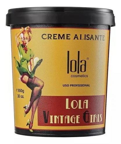 Lola Cosmetics Vintage Girls Smoothing Hair Mask 850g Frizz Control Treatment