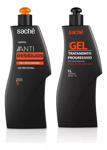 Fresh Progressive Gel Kit Sachet + Anti Residue Shampoo Deep Clean