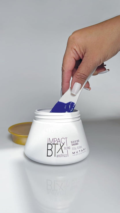 Mutari Impact BTX Blond Antifrizz Hair Mask Coconut Oil Tamarind 300g