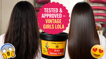 Lola Cosmetics Vintage Girls Smoothing Hair Mask 850g Frizz Control Treatment
