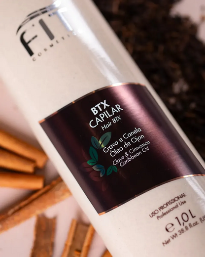 FIT Cosmetics BTX Capilar Hair Treatment Ojon Oil Clove & Cinnamon Anti Frizz 1L