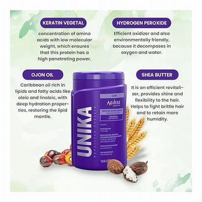 Agilise Unika Hair Post-Chemical Neutralizing Mask–Deep Repair & Hydration – 1Kg