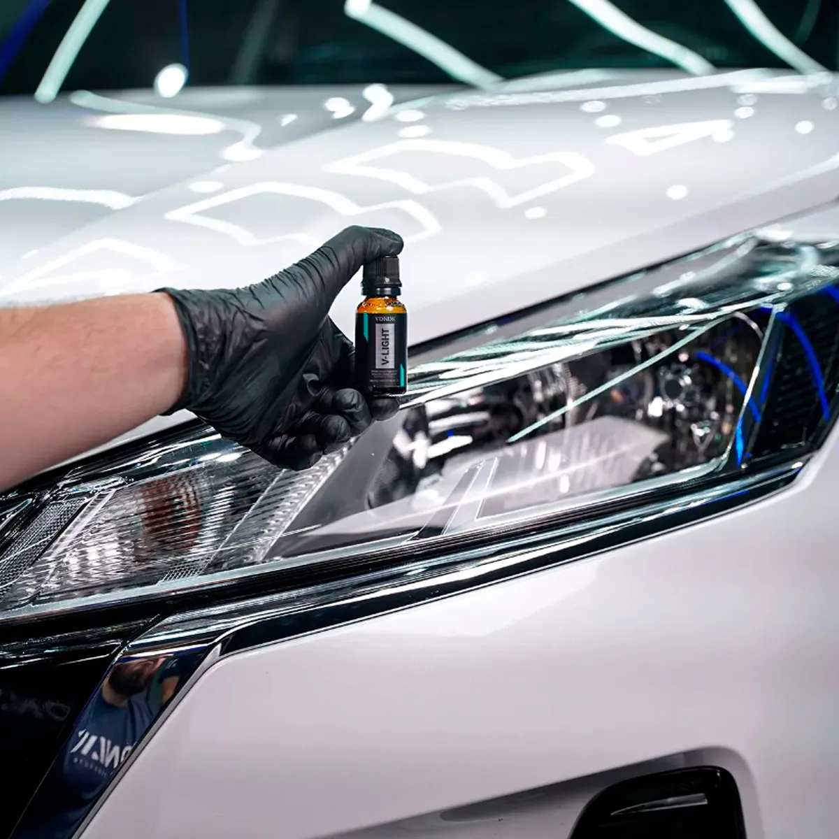 Vonixx V-Light Headlight Ceramic Coating 20ml Anti-Yellowing Protection Kit