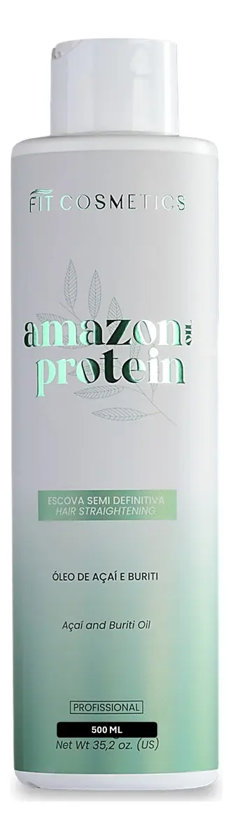 FIT Cosmetics Amazon Protein Hair Straightening Treatment Açaí/ Buriti Oil 500mL