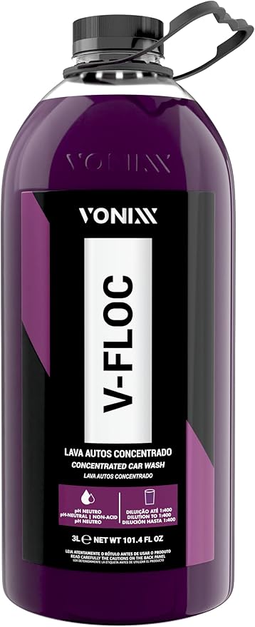 Vonixx V-Floc Concentrated Car Wash Shampoo – 3L (101.4 fl oz)