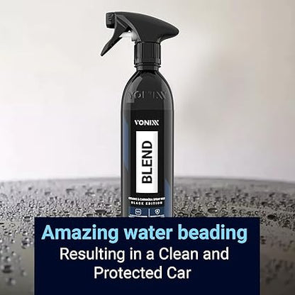 Vonixx Blend Ceramic & Carnauba Spray Wax Black Edition – Shine for Dark Paint 500 ml (16.9 fl oz)
