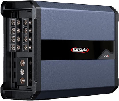 Amplifier Soundigital 2000.4 EVO 5 Compact – 2000W RMS – 4 Ohms – 4 Channel Car Audio Amp