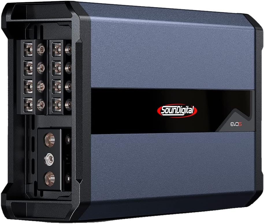 Amplifier Soundigital 2000.4 EVO 5 Compact – 2000W RMS – 4 Ohms – 4 Channel Car Audio Amp