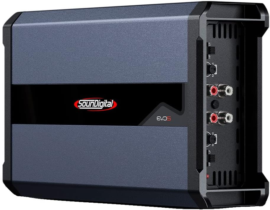 Amplifier Soundigital 2000.4 EVO 5 Compact – 2000W RMS – 4 Ohms – 4 Channel Car Audio Amp