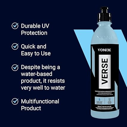 Vonixx Verse Surface Protector – Plastic & Rubber Dressing Concentrated 500 ml (16.9 fl oz)