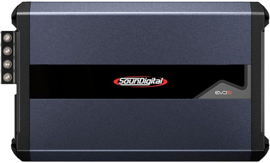 Amplifier Soundigital 2000.4 EVO 5 Compact – 2000W RMS – 4 Ohms – 4 Channel Car Audio Amp