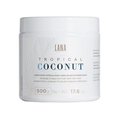 Lana Brasiles Tropical Coconut Mask 500g