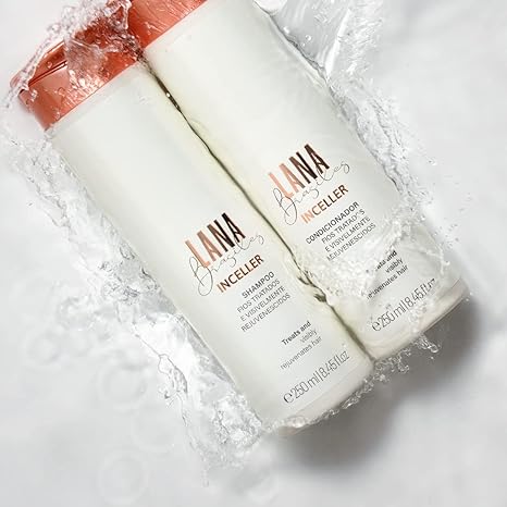 Lana Brasiles Inceller Duo Shampoo & Conditioner 2×250mL | Daily Hair Repair