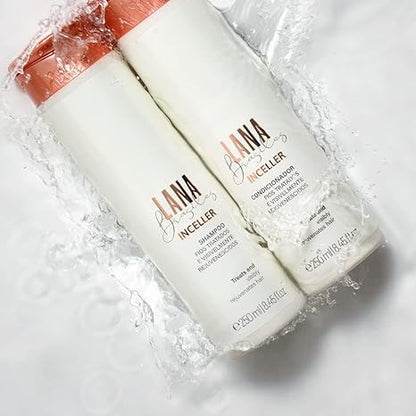 Lana Brasiles Inceller Duo Shampoo & Conditioner 2×250mL | Daily Hair Repair