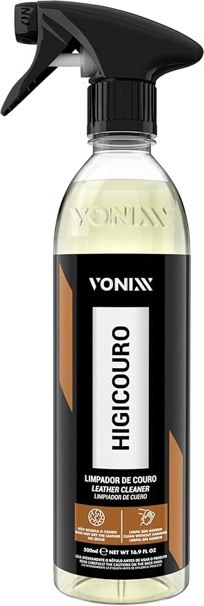 Vonixx Higicouro Leather Cleaner – Removes Dirt & Stains Interior Care 500 ml (16.9 fl oz)